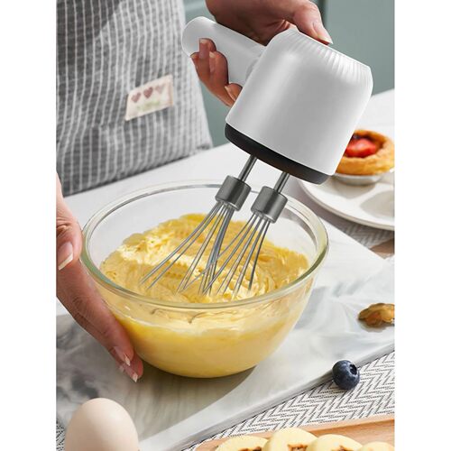 Electric Whisk Twin Stick Model Electric Milk Froth USB Rech