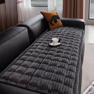 Velvet Tufted Seat Cushion Long Sofa Bench Furniture Cover