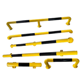 加厚钢管挡车器限位器汽车U型M型车位防护栏倒车挡车杆钢制阻车器