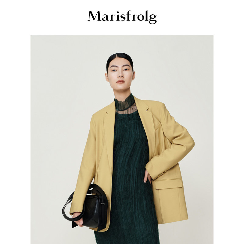 【意大利进口面料】玛丝菲尔秋季新款职业薄款西装外套女,女装/女士精品,西装,淘宝优惠券,粉丝福利购,淘宝优惠卷