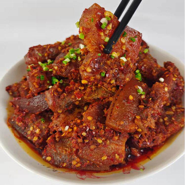 湖南道州特产鲊肉 永州特产道县鲊肉下饭鲊肉肥而不腻