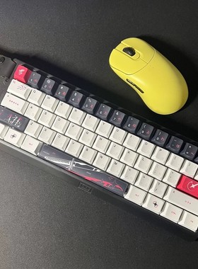 yukiaim键帽pbt热升华支持wooting醉鹿a75atk68赛博01mad60fire68