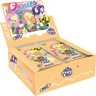 正版卡游小马宝莉一整盒趣影包