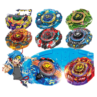 正版爆炫星陀陀螺儿童玩具男孩对战风暴野狼战斗坨螺枪爆旋全套装