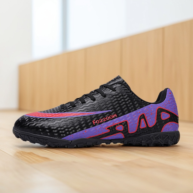 新款青少年男士休闲鞋足球鞋35-45码防滑耐磨橡胶大底tpu鞋钉