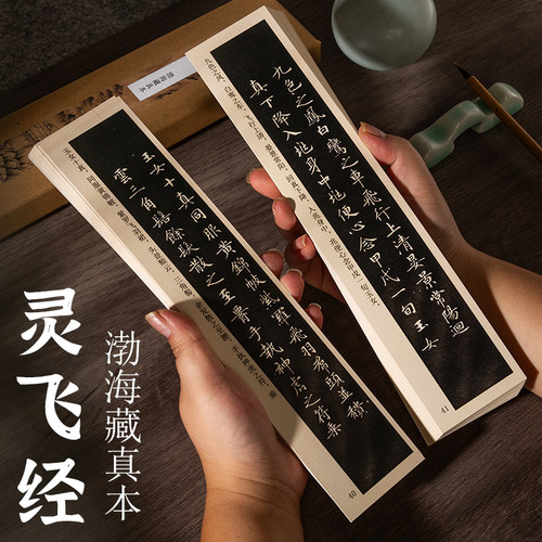 灵飞经渤海藏本楷书小楷临摹对临