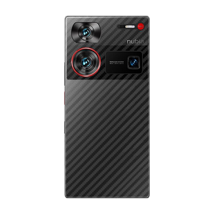 适用努比亚Z60Ultra摄影师版后膜Z50SPro磨砂碳纤维背膜Z50Ultra后盖贴纸Z40SPro半透明防刮防指纹非钢化软膜