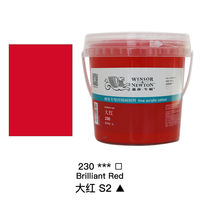 【 Dunton Bucket 】 Windsor and Newton Painter's special acrylic paint, large capacity 1L waterproof textile wall painting, 30-color fluid painting, student studio special outdoor wall painting, graffiti, DIY by hand thumbnail 8