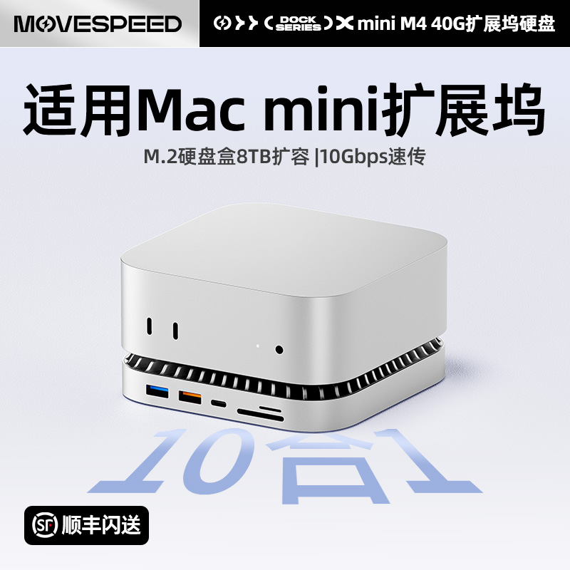 拓展坞适用于MacMiniM4/M4pro