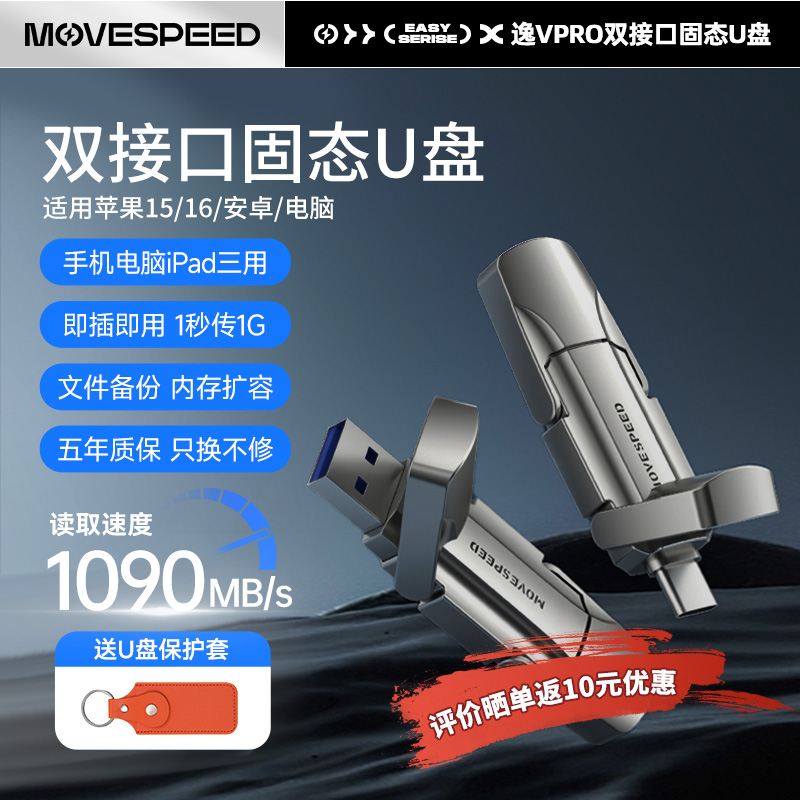 1t̬utypec˫ӿֻøٴ256gƶӲ ٷ 512GB ˫ڹ̬500M/Sʵ179Ԫ
