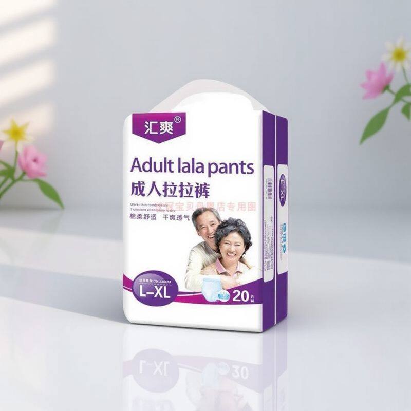 大号老人穿拉拉裤汇爽男女成人用加厚尿不湿一次性粘贴大号尿布裤
