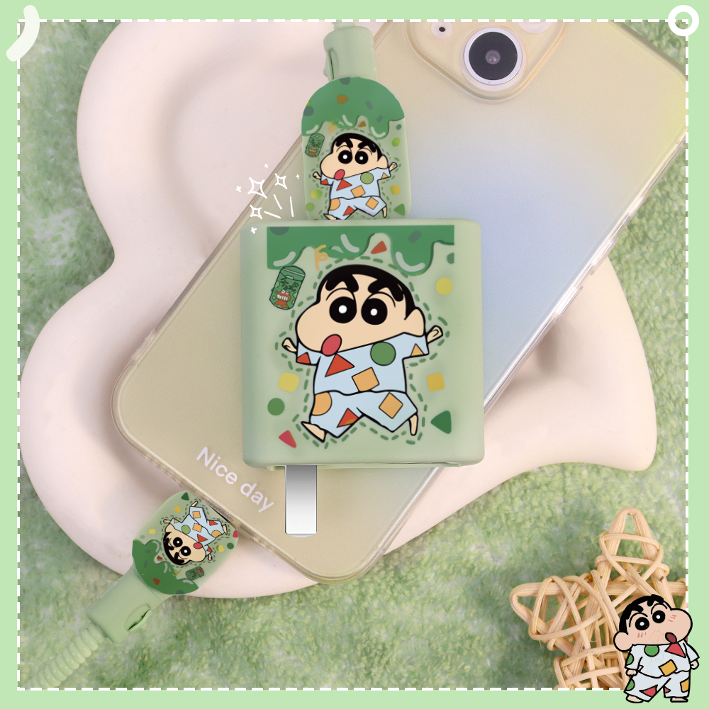 充电器数据线保护套印花硅胶新款