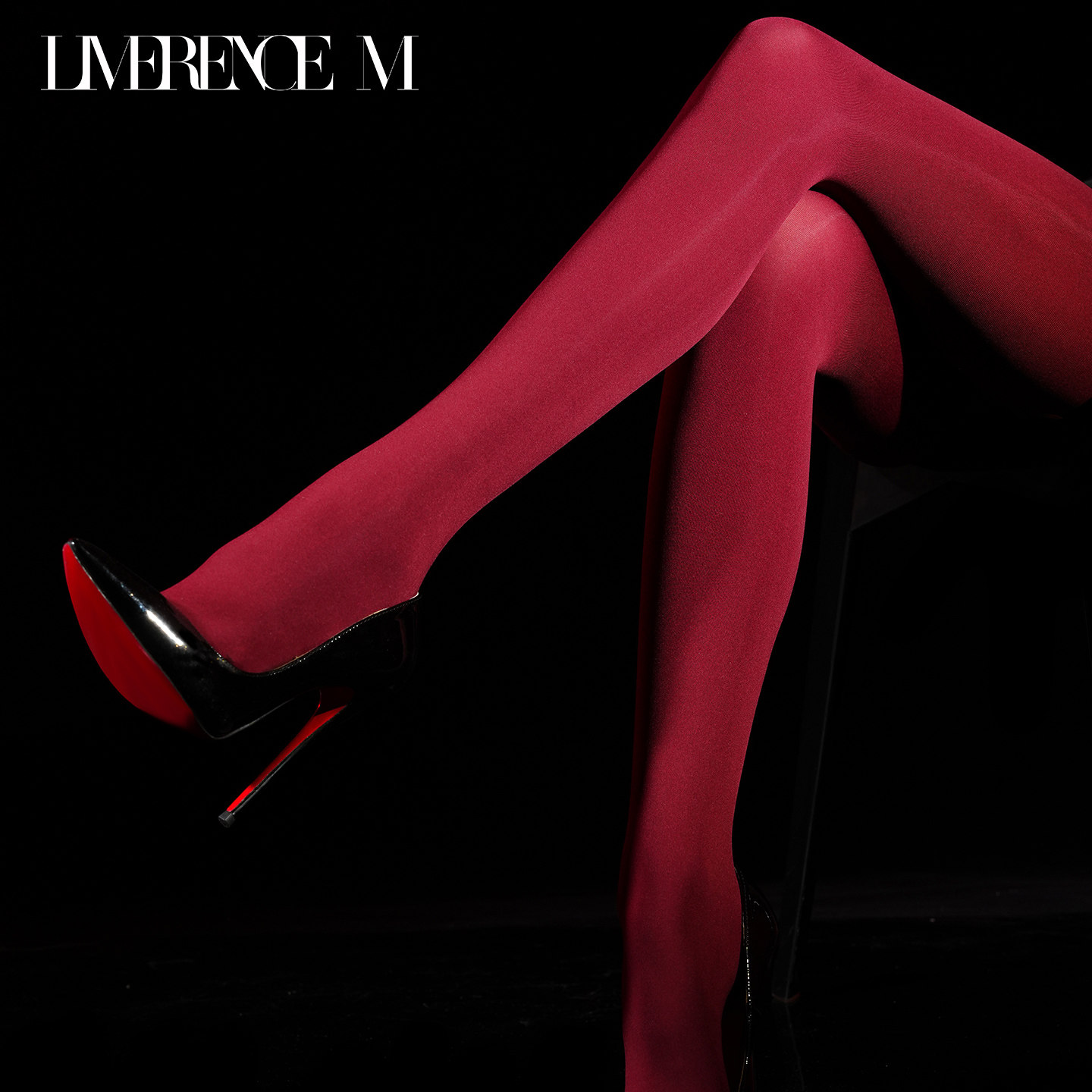 涞觅「热恋新年限定」酒红丝袜女秋冬天鹅绒性感防勾丝打底连裤袜