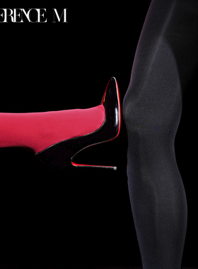 涞觅「热恋绅士版」大码丝袜男天鹅绒防勾丝秋冬舒适打底连裤袜