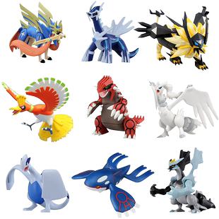 TOMY多美卡宝可梦传说宠物小精灵公仔皮卡丘手办模型玩摆件盖欧卡