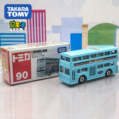 TOMY多美卡90号伦敦巴士合金车模