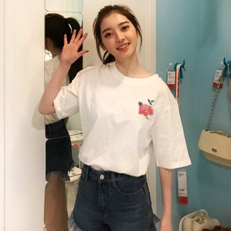 夏短袖t恤女衫休桖丅血贴身上衣服紧身土棉质短版少女体上身|ruв категории Женская одежда, футболка - от Buy2taobao.com для оказания профессиональной услуги покупки агента Taobao