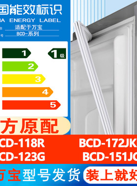 万宝BCD118R 172JKM 123G 151JC 冰箱密封条门胶条封条磁性条边条
