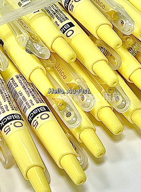 日本百乐Pilot多巴胺系列Juice果汁笔20周年限定款百果乐按动式中性笔LJU-10EF黑色笔记刷题学生用0.5子弹头