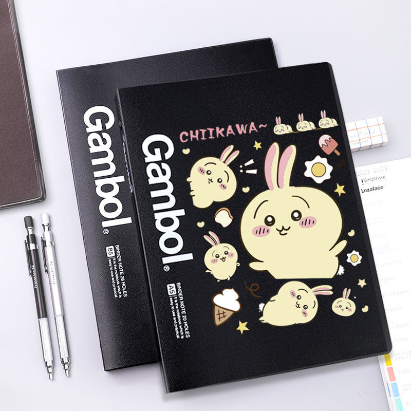 黑色商务风日本kokuyo国誉活页本gambol渡边26孔外壳可拆卸b5简约大学生办公记事加厚DIY吉伊卡哇限定笔记本,文具电教/文化用品/商务用品,笔记本/记事本,淘宝优惠券,粉丝福利购,淘宝优惠卷