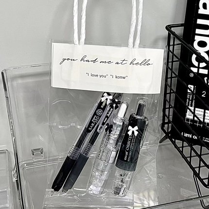 斑马百乐笔组合按动中性笔JJ15/果汁笔考试专用黑色套装快干刷题笔欧文按动修正带斑马笔