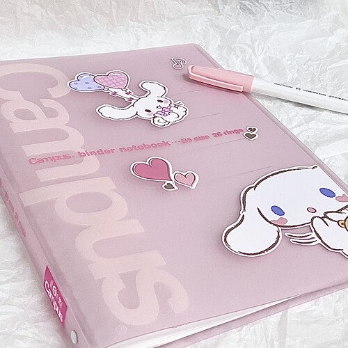 国誉三丽鸥本子Campus柔软活页本