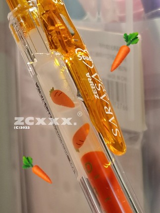 【现货】限定日本ZEBRA斑马中性笔study自勉花朵水果JJM88动物刻度0.5黑色学生做笔记ins日系水笔彩色签字笔