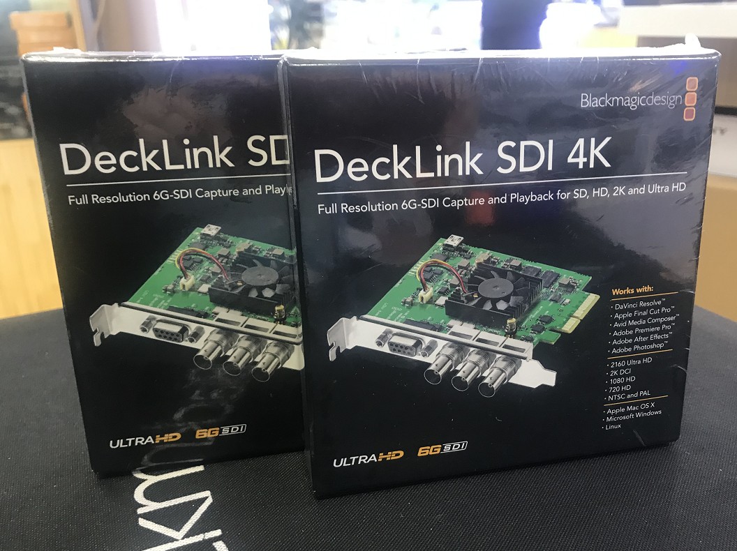 BMD DeckLink SDI 4K 视频采集卡 Decklink系列