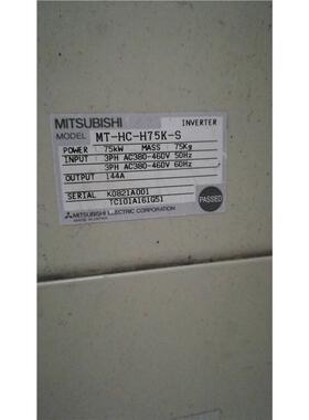 三菱伺服驱动现货 MT-HC-H75K-S议价