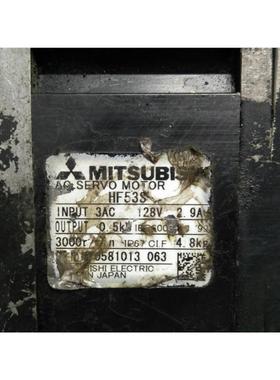 HF103S 三菱伺服电机维修  线圈进油  卡死 磨损 调试原点