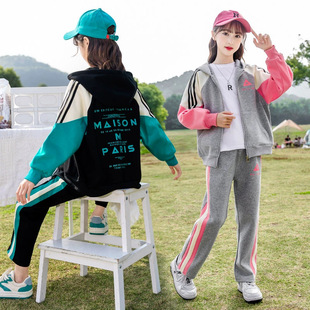 2026春秋新款童装新品女童秋装套装中大童衣服女装儿童洋气两件套