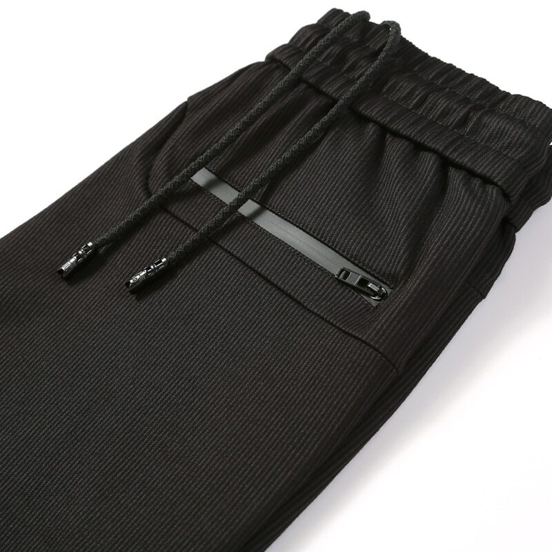 男裤 秋季休闲裤男大码男装裤运动裤男士弹力抽绳裤子男式卫裤20