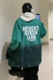 709-2-JK807-P105春单人港风牛仔扎染渐变印花百搭休闲夹克外套，男装夹克，星座709-2