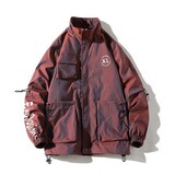 709-2-JK93-P85春白底工装渐变色休闲百搭夹克外套男潮流，男装夹克，星座709-2