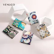 VENUCO giữ hộ chiếu đa chức năng túi đựng tài liệu lưu trữ Hàn Quốc Nhật Bản vé du lịch gói hộ chiếu bảo vệ - Túi thông tin xác thực