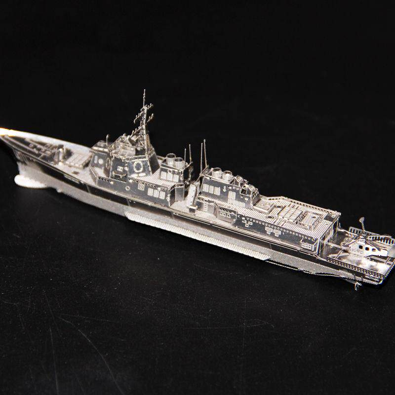 Love spell All metal Stainless steel Assemble Model 3D Mini three-dimensional Jigsaw puzzle Burke class Destroyerin the Toy/Childs/Puzzle/Building block/Model , Beads/Jigsaw/Pair/Disassembly/Beat Toy , Jigsaw/Puzzle  category - from Buy2taobao.com to provide professional Taobao agent buy service