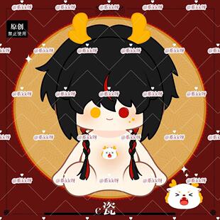 原创ch瓷40cm棉花娃娃countryhumans周边拟二次元学玩偶公仔