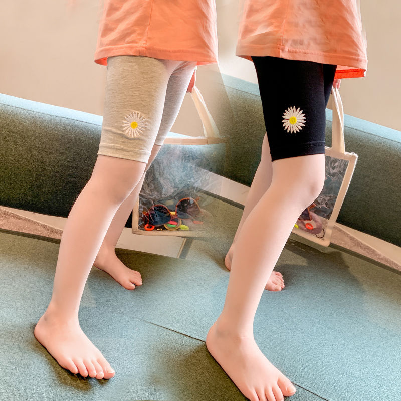 女童短裤夏内穿中大童内裤洋气小学生安全裤纯棉5分防走光打底裤