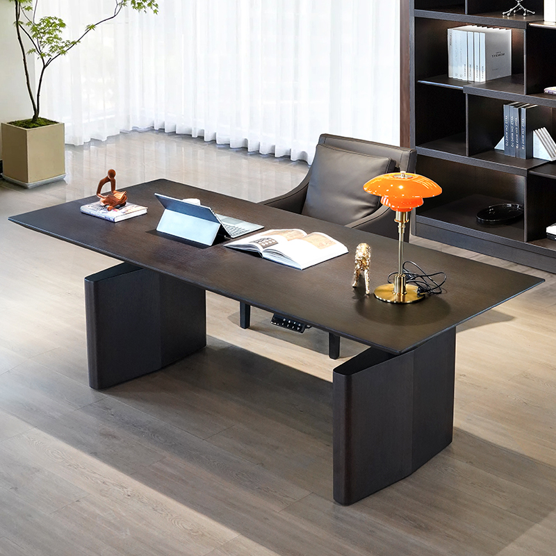 新款设计师款电动升降书桌