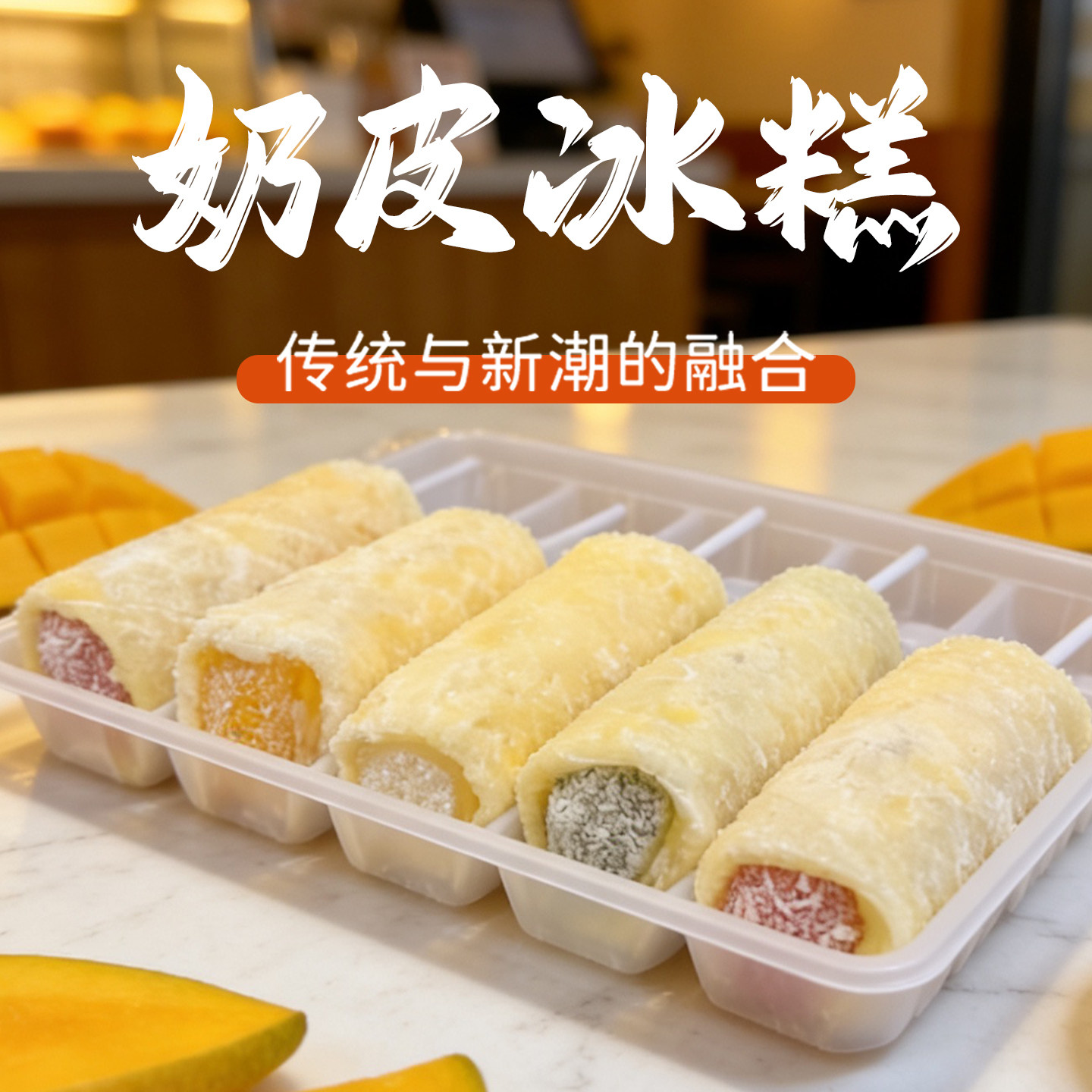 牧仑山楂糕奶皮子内蒙特产原味奶酪奶食乳制品手工奶制品零食雪糕