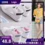 Mùa hè thấp để giúp giày nữ 2019 phiên bản Hàn Quốc hoang dã mới của giày thể thao đế bằng - Giày cắt thấp giày đông hải nữ