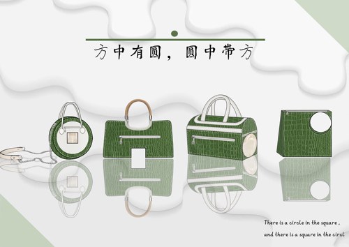 箱包配饰设计代画 PS款式图 效果图 设计方案