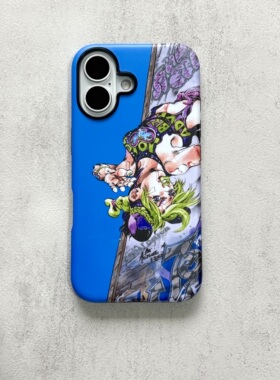 粗心袖口 jojo风徐伦动漫小众设计感手机壳 适用安卓苹果iPhone17ProMax16Pro15Pro手机壳