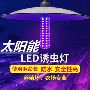 太阳能黑光诱虫灯鱼塘引虫灯吸虫灯逮苍虫灯捕虫灯杀虫灯抓知了灯