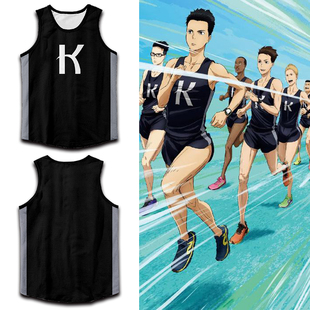 强风吹拂 运动背心男女宽松透气速干竞速马拉松田径跑步比赛衣服