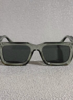 潮牌美式街头复古厚框墨镜UV400复古方框嘻哈男士太阳镜男女通用