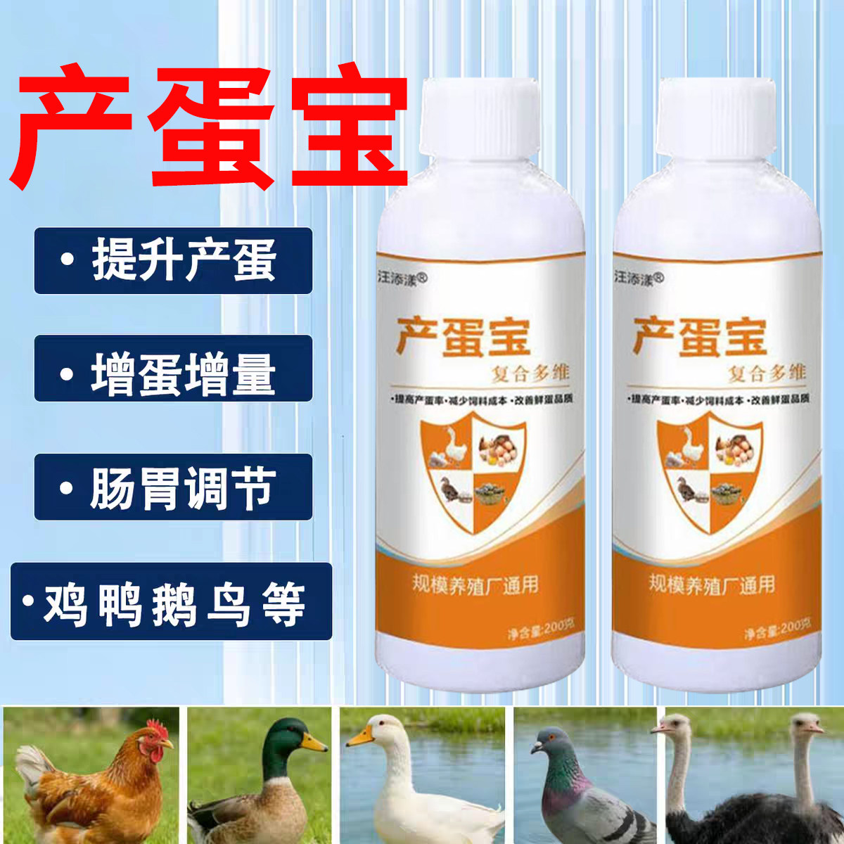 产蛋宝复合多维鸡鸭鸽兽用产蛋王芦丁鸡鹦鹉鹌鹑饲料添加剂产蛋灵,畜牧/养殖物资,饲料添加剂,淘宝优惠券,粉丝福利购,淘宝优惠卷