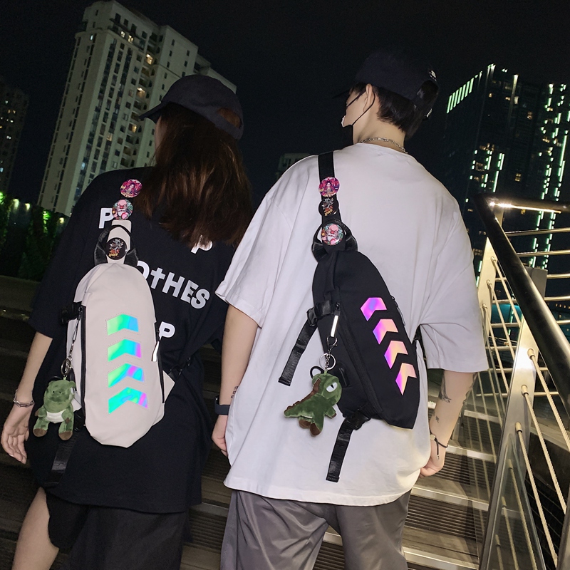 日系男生百搭女士潮牌休闲斜挎包