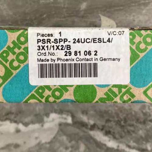 菲尼克斯继电器 PSR-SPP-24UC/ESL4/3X1/