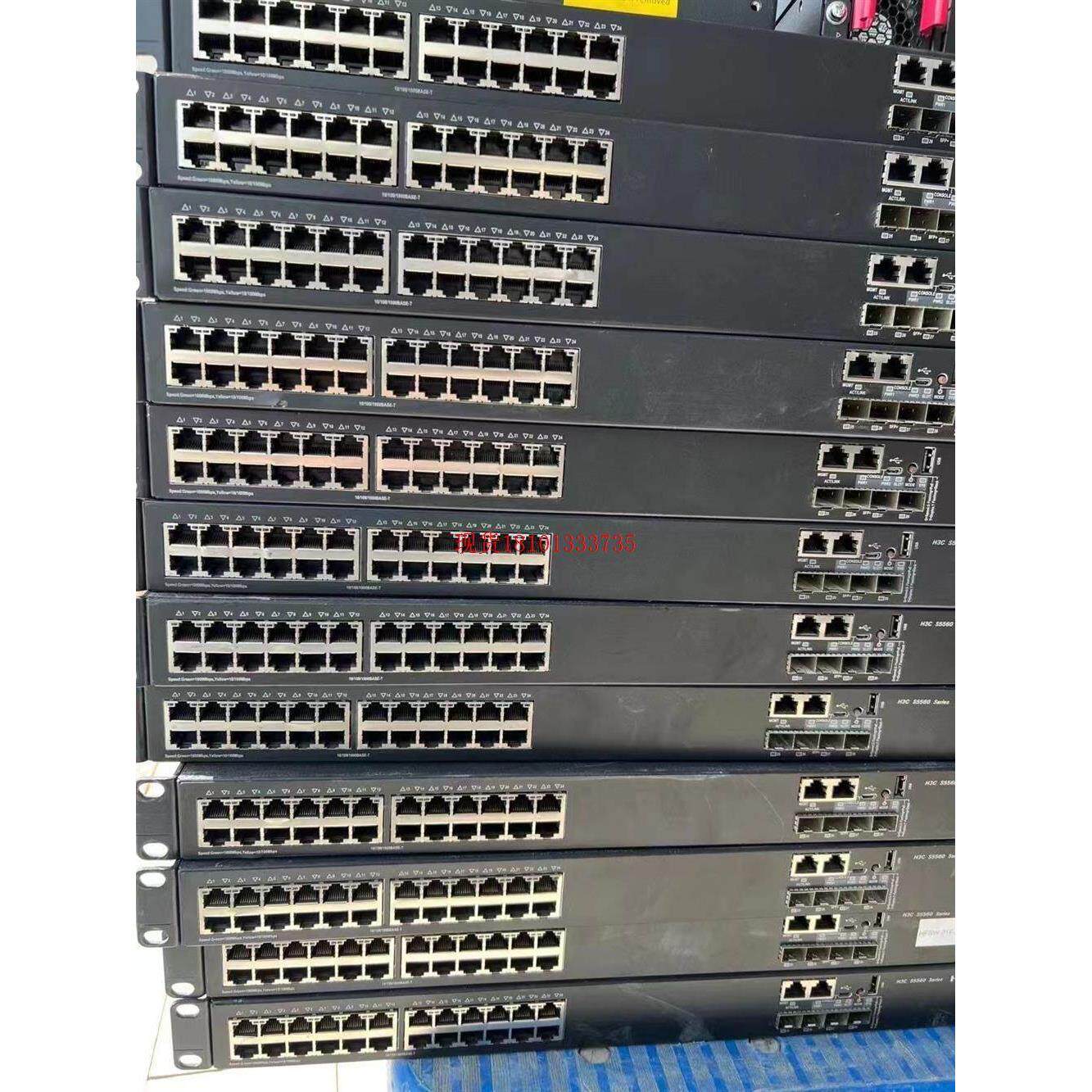 华三ls-s5560x-30c-pwr-ei  24口千兆4口万兆光三层核心交换机